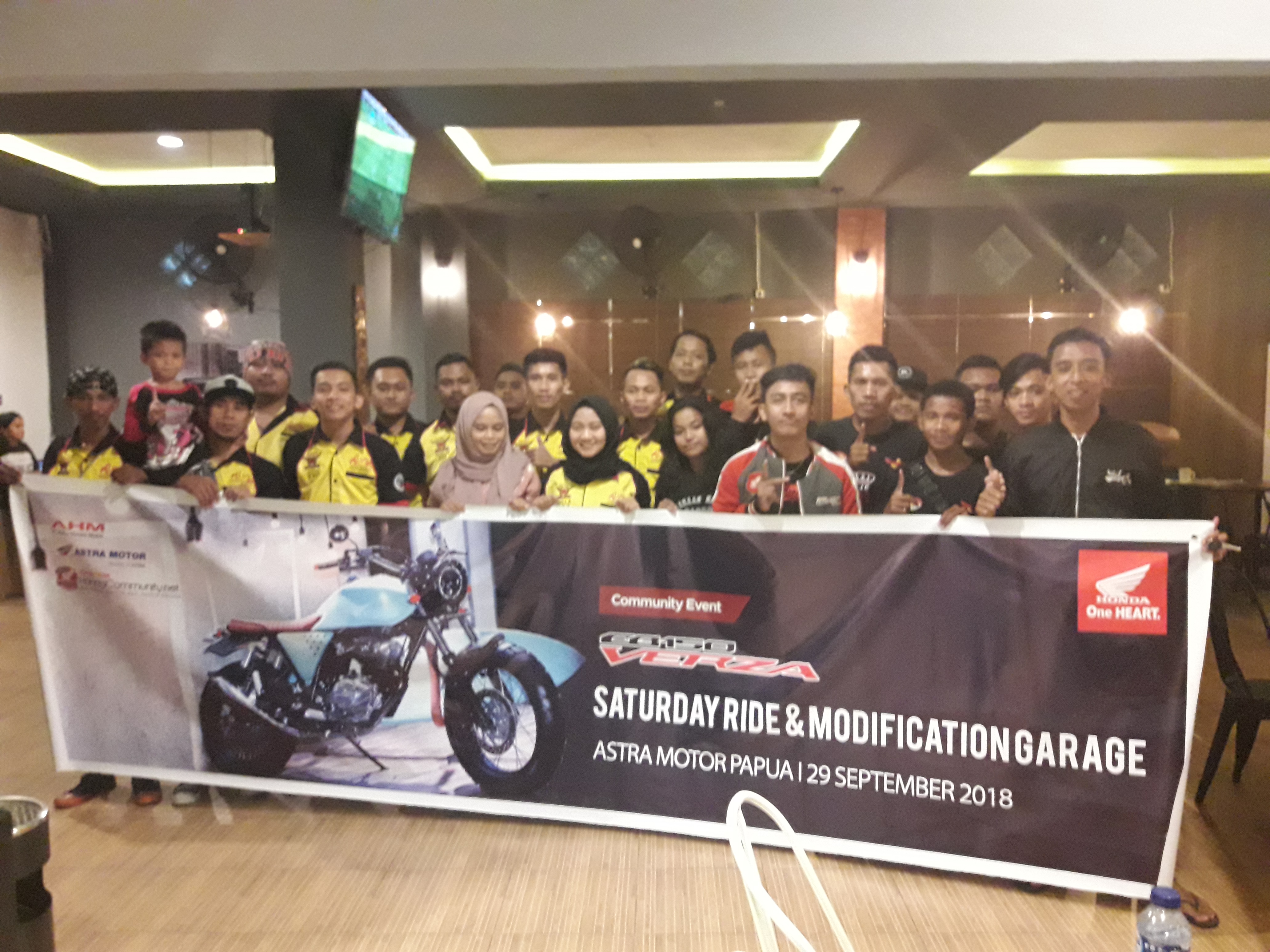Honda Community Cb Verza150 Saturday Ride Papua